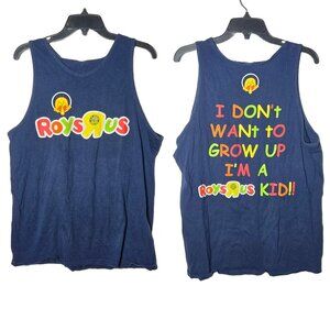 Kilroy's Bar N Grill Unisex RoysRUs Kid Graphic Tank Top Retro Rainbow Fun Wacky